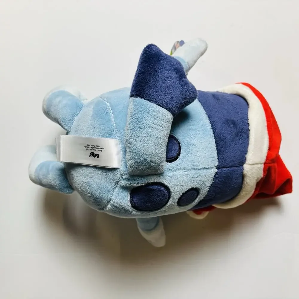 Bluey with Santa Hat 16” Holiday Plush Ultrasoft Buddy Stuffed Animals Toy NWT